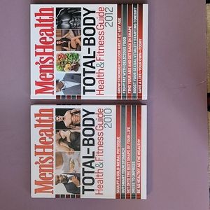 Men's health books brand new shelf  Pulls